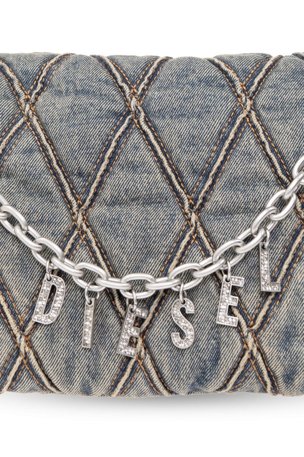 【関税&送料込】Diesel Borsa A Spalla Charm In Denim DIESEL Denim with Charm Shoulder Bag Diesel